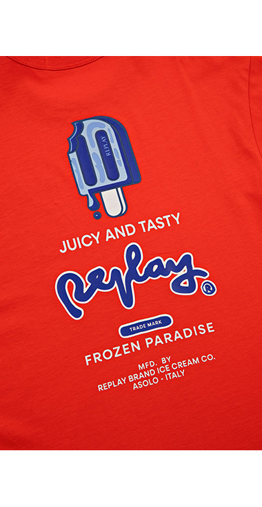 バックプリントTシャツ 詳細画像
